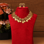 DESIGNER COIN FLOWER NECKLACE