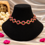 ROUND PALAKKA NECKLACE GREEN