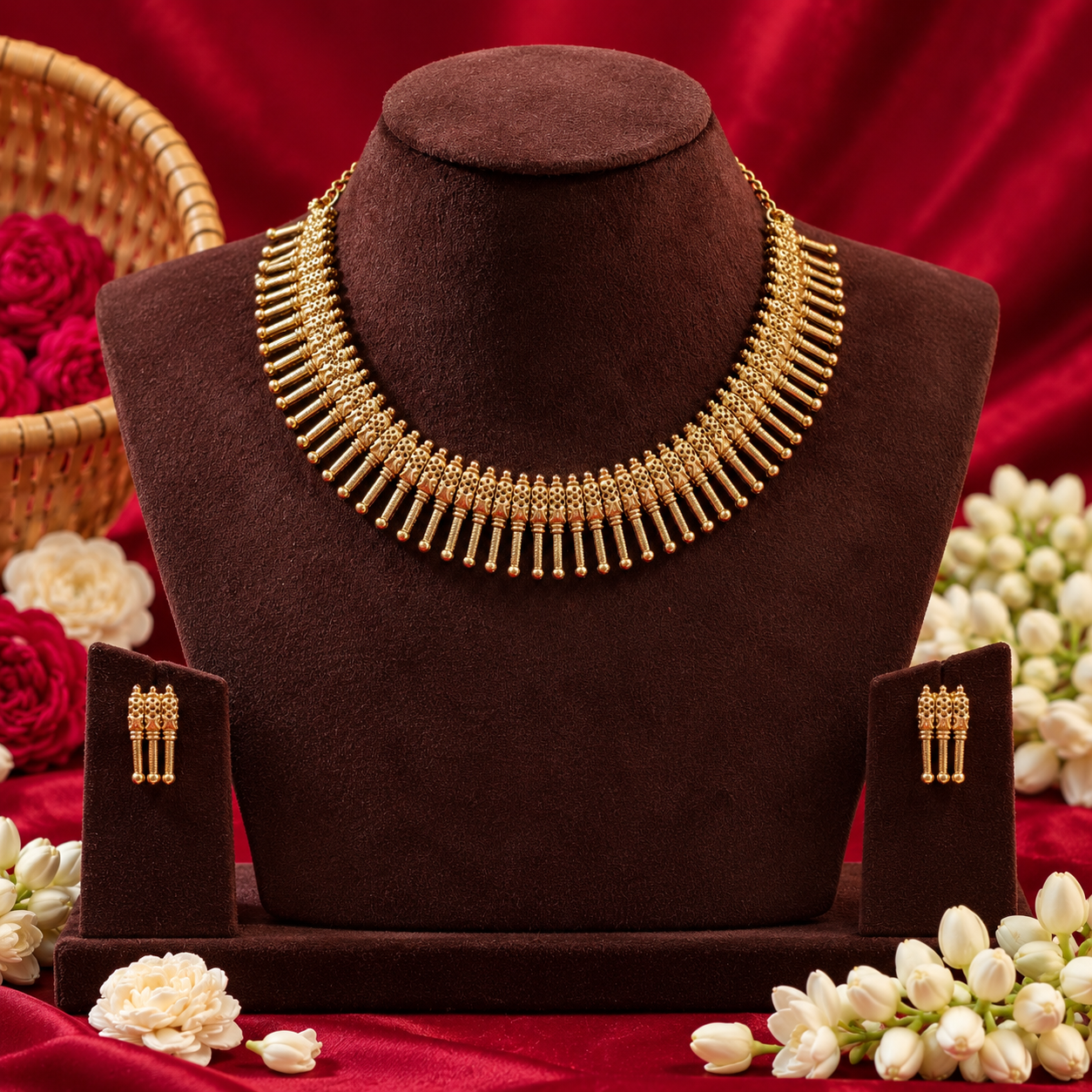 MAMN1 ANTIQUE MULLA MOTTU NECKLACE - Image 1