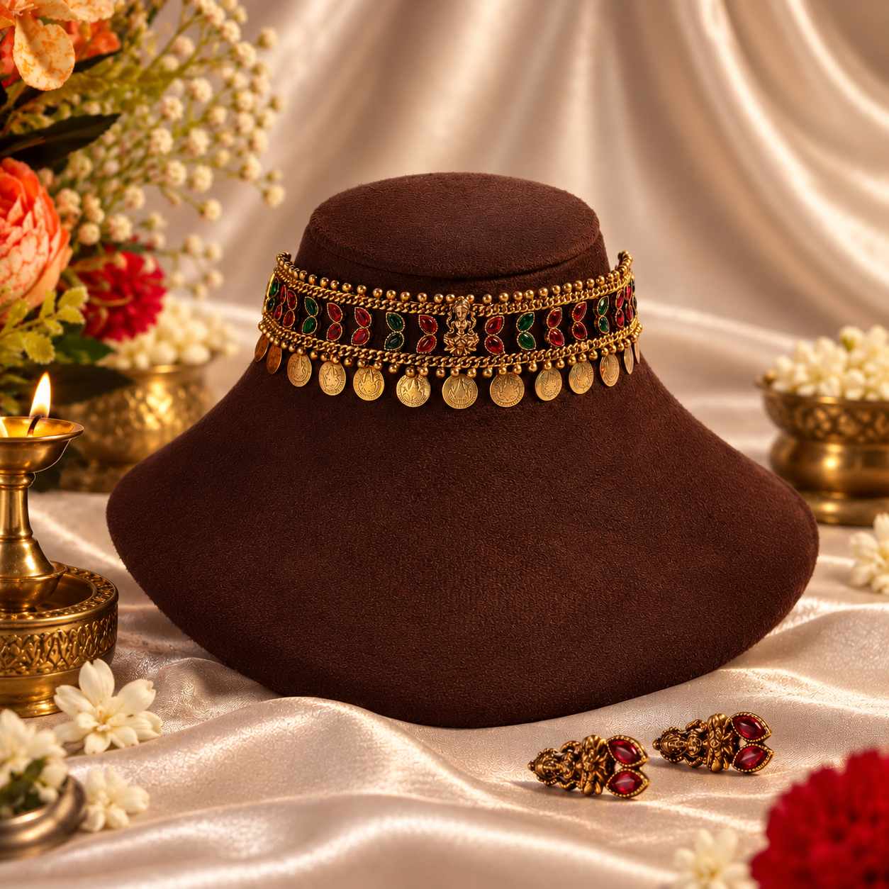 MLCC5 LAKSHMY COIN CHOKER MULTI - Image 1