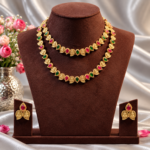 LAKSHMI DOUDBLE LAYER NECKLACES  MULTI