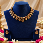 ANTIQUE LAKSHMI NECKLACE RUBY
