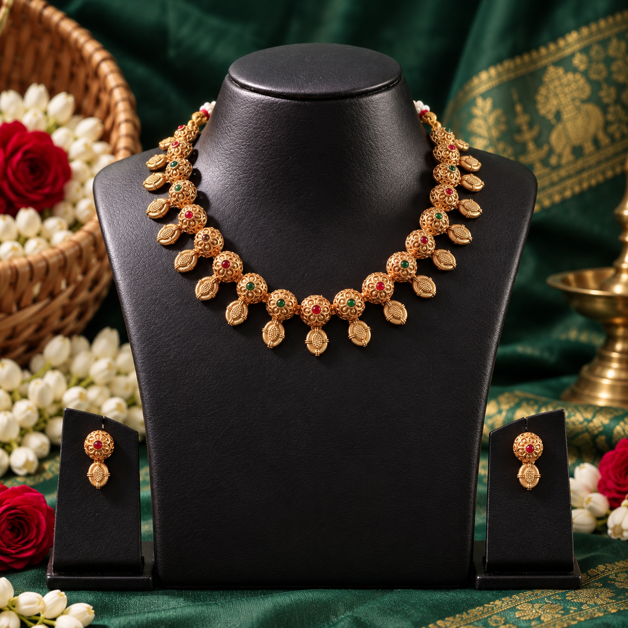 SFN1 SHORT FLOWER NECKLACE - Image 1