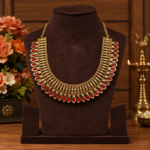 PREMIUM DESIGNER PALAKKA NECKLACE BIG SIZE
